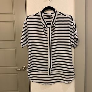 Express striped blouse